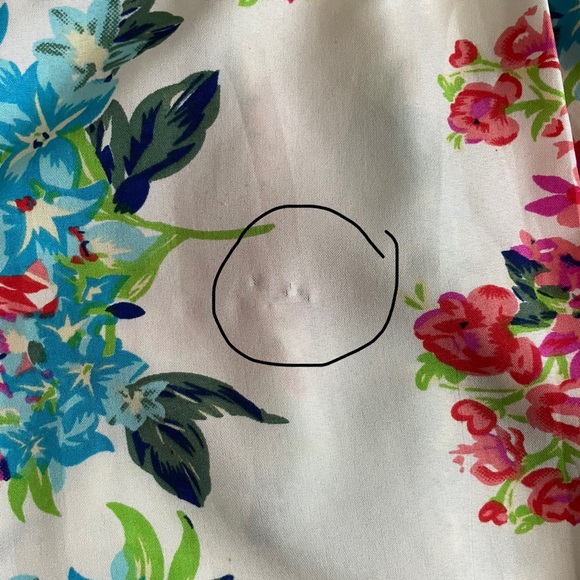 MIX NOUVE FLORAL ASYMMETRIC MAXI SKIRT with longer sides in size L - Picture 4 of 5